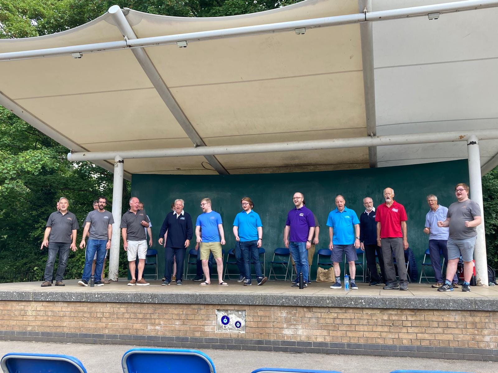 Keynsham Memorial Park  Bandstand
